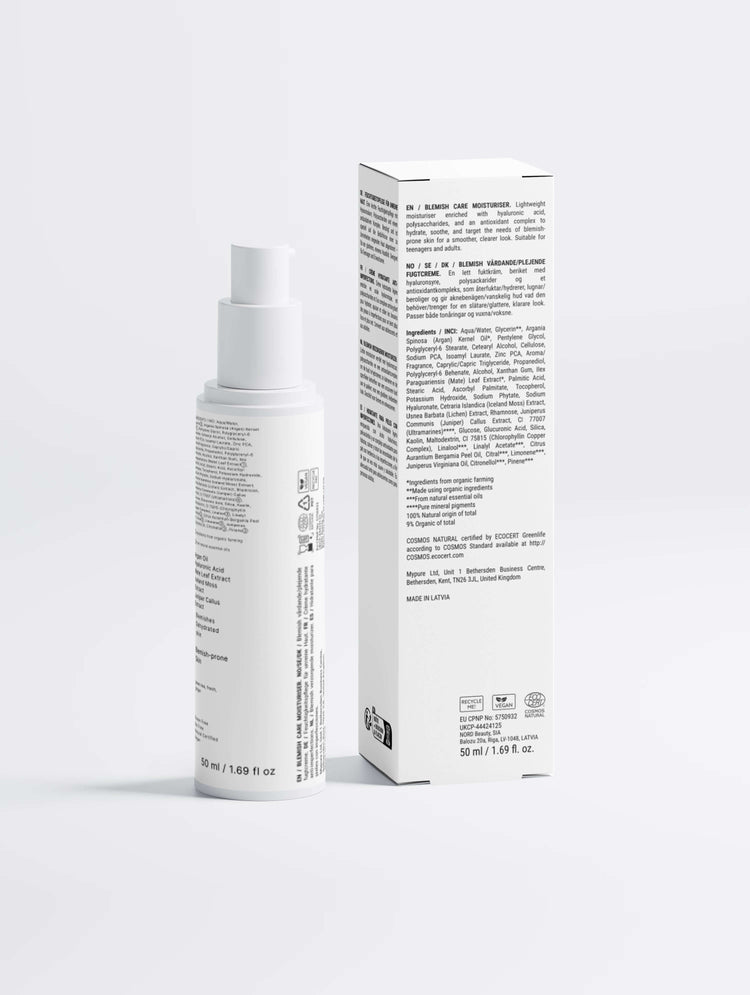acne care moisturiser for blemish-prone skin