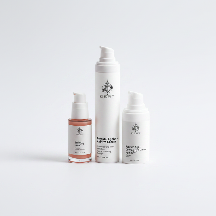 DERT Anti-Age Peptide Collection - 3 Bottles Set